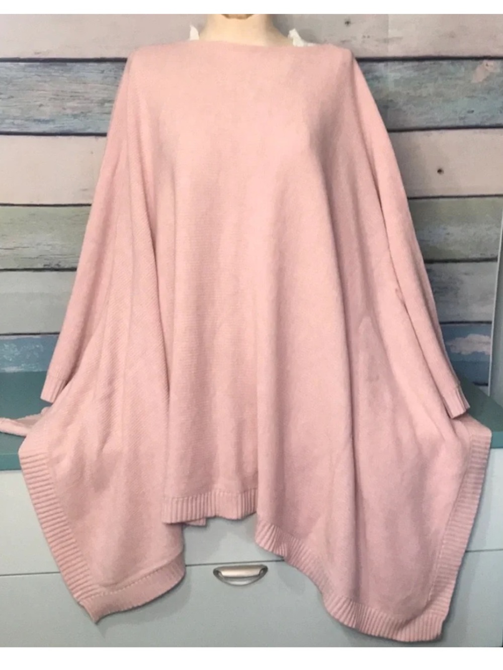 Lululemon Divinity Poncho One Size Heathered Pink